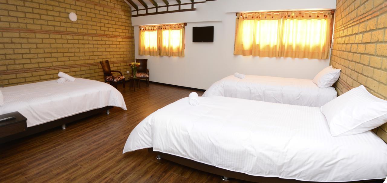 Hotel San Luis Sachica Ng Dış mekan fotoğraf